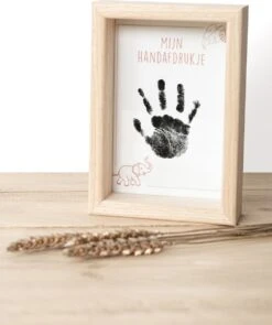 Inktafdruksetje Baby (2 Stuks) Met Bijpassende Kaartjes Olifant - Handafdruk Baby En Voetafdruk Baby - Zwarte Inktafdruk Zonder Vies Te Worden - Inkt Afdruk Baby -Pasgeborenen En Jonge Kinderen 1005x1200 2