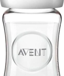Philips Avent Glazen SCF053/17 - Natural-babyfles - 1m+ - 240ml -Pasgeborenen En Jonge Kinderen 1016x1200