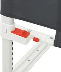 VidaXL Bedhekje Peuter 200x25 Cm Stof Donkergrijs -Pasgeborenen En Jonge Kinderen 1017x1200 1