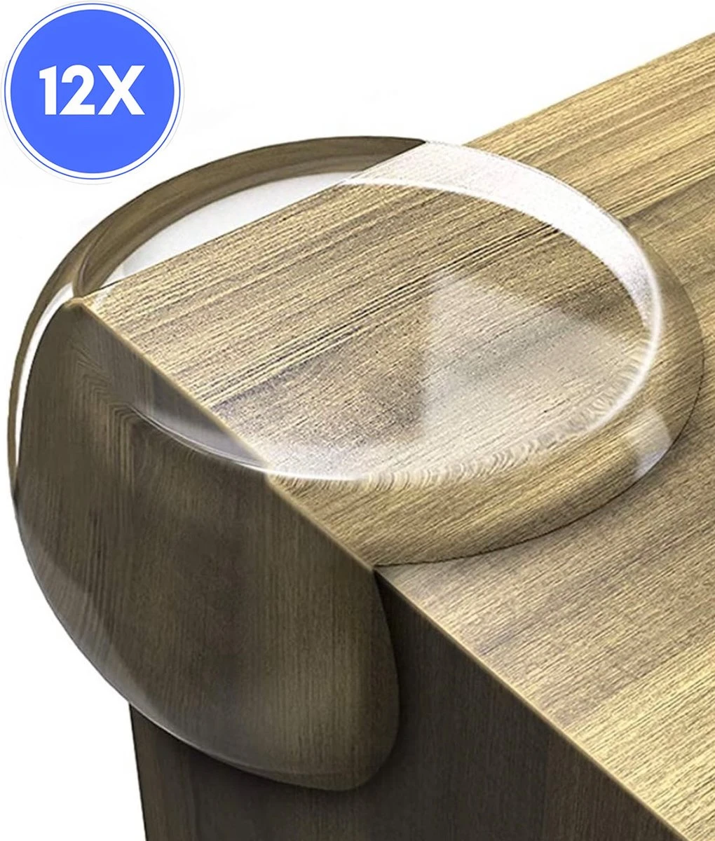 Merkloos Hoekbeschermers Baby - 12 Stuks - Tafelhoek Beschermers - Hoekbeschermers Tafel - Ronde Vorm 1 Merkloos Hoekbeschermers Baby - 12 Stuks - Tafelhoek Beschermers - Hoekbeschermers Tafel - Ronde Vorm