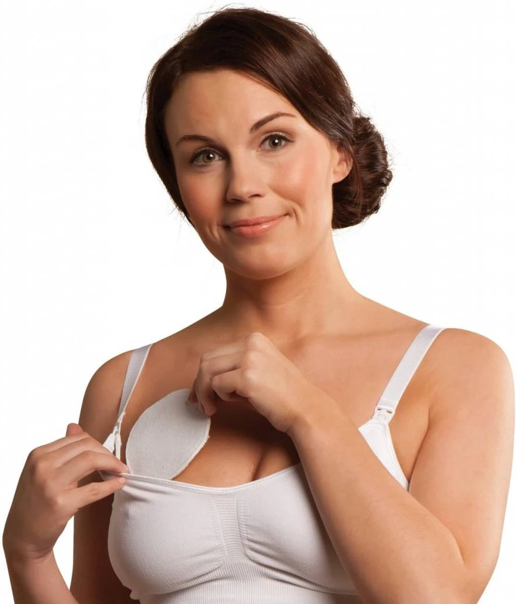 Carriwell Carriwel Zoogcompressen - Biokatoen - Wasbaar – Wit – 6 Stuks Met Wasnet 7 Carriwell Carriwel Zoogcompressen - Biokatoen - Wasbaar – Wit – 6 Stuks Met Wasnet - Afbeelding 7