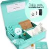 Kraamcadeau Jongen En Meisje - Baby Memory Box – Herinneringsdoos, Babyshower Cadeau - Unisex Geschenkset Mint Groen
