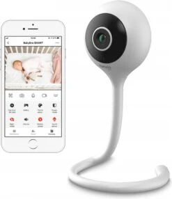 Lionelo Babyline Smart - Babyfoon - TEMPERATUUR - NACHTZICHT - APP