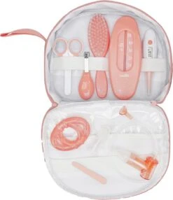 Babymoov 9-delige Babyverzorgingsset Aqua Perzikkleur En Grijs -Pasgeborenen En Jonge Kinderen 1036x1200 1