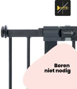 Safety 1st 14cm Verlengstuk Easy Close Traphekje - Metal Black -Pasgeborenen En Jonge Kinderen 1044x1200 1