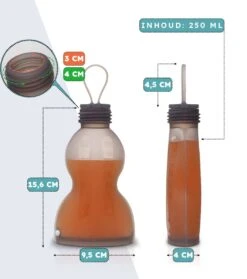 Moedermelk Bewaarzakjes – Herbruikbaar – Met Flessenborstel - Moedermelkflesjes Borstkolf - 3 Stuks X 250 ML - BPA Vrij -Pasgeborenen En Jonge Kinderen 1061x1200 5