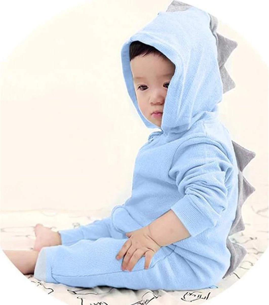 Budino Baby Pyjama Romper Onesie Dino Draak Dier - Roze - 3 Mnd 8 Budino Baby Pyjama Romper Onesie Dino Draak Dier - Roze - 3 Mnd - Afbeelding 8