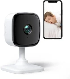 Teckin Babyfoon Met Camera - Wifi 1080P Baby Monitor - Beveiligingscamera Voor Binnen - Nachtzicht - 2-Weg Audio - Bewegings- En Geluidsdetectie - Voor Baby/Huisdier/Ouderen/Veiligheid