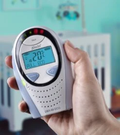 Alecto DBX-88 ECO - Full Eco DECT Babyfoon Met Display - Blauw -Pasgeborenen En Jonge Kinderen 1064x1200 3