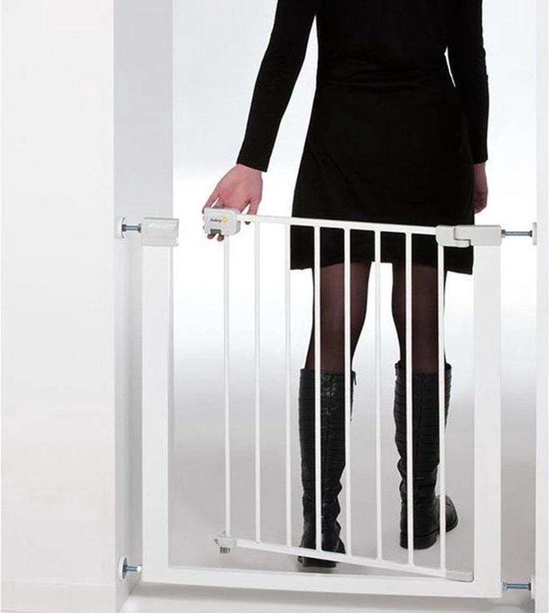 Safety 1st Easy Close Metal Traphekje - 73 T/m 80 Cm - Uitbreidbaar -Klembevestiging - Wit 13 Safety 1st Easy Close Metal Traphekje - 73 T/m 80 Cm - Uitbreidbaar -Klembevestiging - Wit - Afbeelding 13