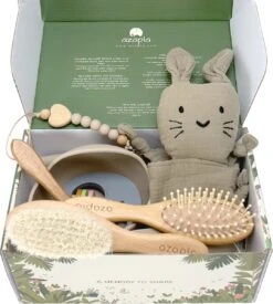 Azapla Toddler Baby Gift - Baby Cadeau Box - Baby Borstel - Baby Douche Pakket - Baby Eten Set