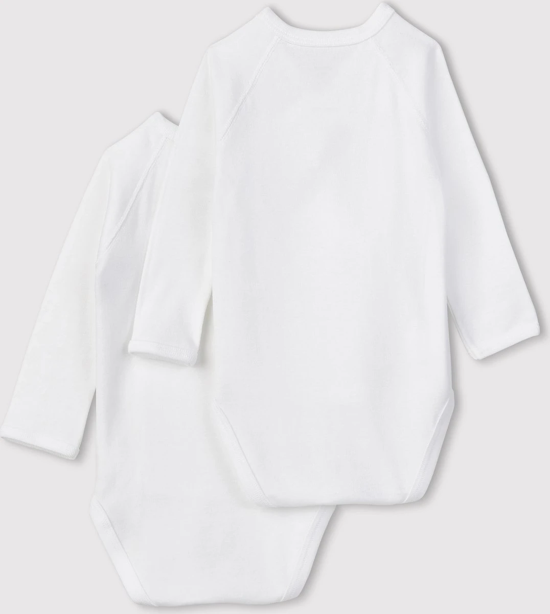 Petit Bateau Set Van Babyrompertjes Pasgeborene Met Lange Mouwen Unisex Rompertje - Maat 56 4 Petit Bateau Set Van Babyrompertjes Pasgeborene Met Lange Mouwen Unisex Rompertje - Maat 56 - Afbeelding 4