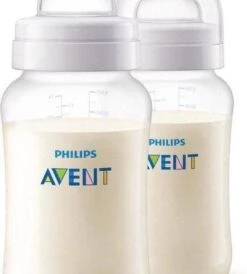 Philips Avent - Anti Koliek Babyfles - 330 Ml - 3+M - 2 Stuks -Pasgeborenen En Jonge Kinderen 1082x1200