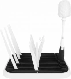 Nevi Afdruiprek Met Lekbak - Afdruipmat Voor 10 Flessen - Opvouwbaar Droogrek Babyfles - Inclusief Afwasborstel -Pasgeborenen En Jonge Kinderen 1083x1200 1