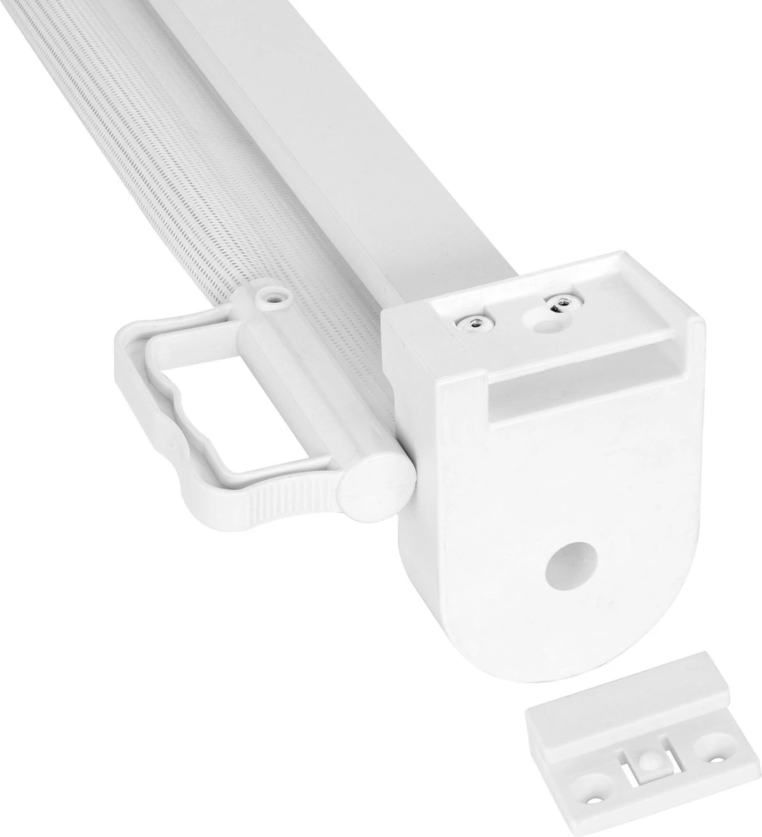 Balloe Oprolbaar Traphekje – Veiligheidshekje - Kinderhekje – Babyhekje – Traphek – Hondenhek – Wit 3 Balloe Oprolbaar Traphekje – Veiligheidshekje - Kinderhekje – Babyhekje – Traphek – Hondenhek – Wit - Afbeelding 3