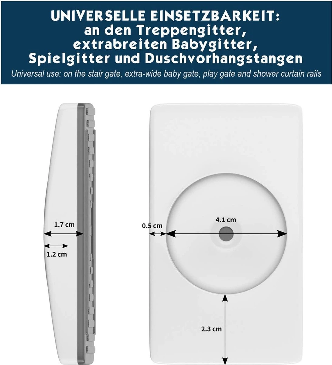 Merkloos Traphekje – Stair Gate – Stair Fence – Hondenhekje - Trapbescherming Voor Kinderen En Honden 2 Merkloos Traphekje – Stair Gate – Stair Fence – Hondenhekje - Trapbescherming Voor Kinderen En Honden - Afbeelding 2