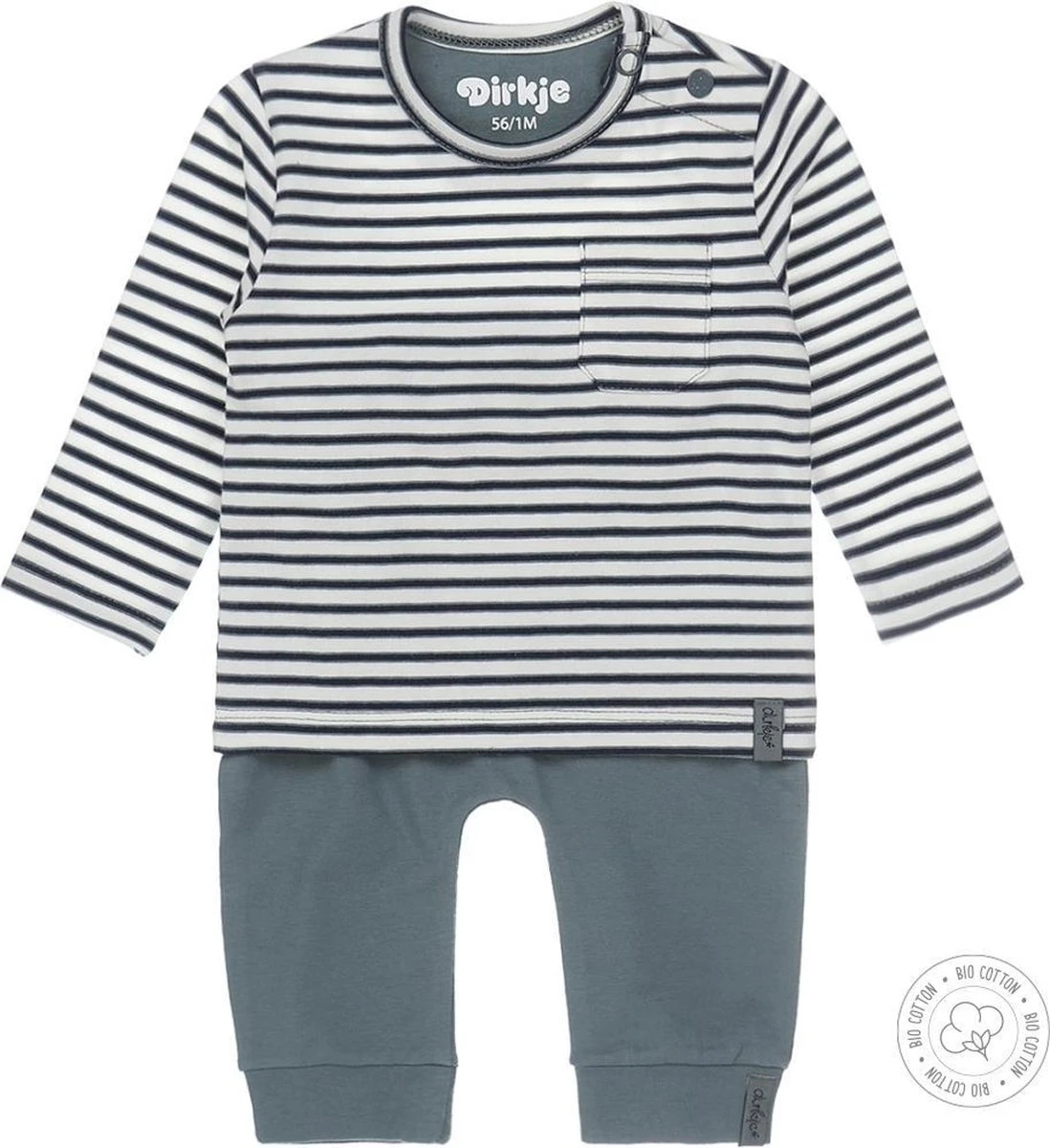 Dirkje Baby Jongens 2 Pce Kledingset - Maat 62 2 Dirkje Baby Jongens 2 Pce Kledingset - Maat 62 - Afbeelding 2