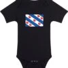 Merkloos Rompertje Met Friese Vlag Print Design