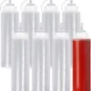 8 Stuks Knijpflessen Met Doppen (680ml) - Extra Grote Sausdispenser/Spuitflessen Voor Ketchup, Olie, Mayonaise, Dressings