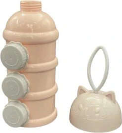 Melkpoedertoren Melkpoeder Toren - Roze - Flesvoedingsaccessoires - Babyvoeding Bewaarbakjes - Doseerdoosjes - Kraam Cadeau - BPA Vrij -Pasgeborenen En Jonge Kinderen 1101x1200 1
