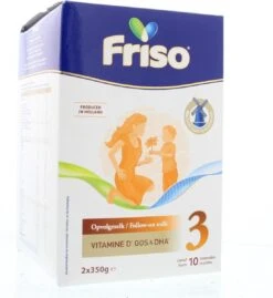Friso 3 - Opvolgmelk - Vanaf 10 Maanden - 700g - Doos -Pasgeborenen En Jonge Kinderen 1101x1200