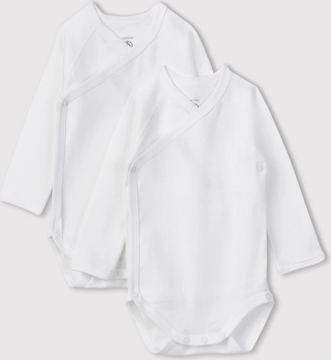 Petit Bateau Set Van Babyrompertjes Pasgeborene Met Lange Mouwen Unisex Rompertje - Maat 56 13 Petit Bateau Set Van Babyrompertjes Pasgeborene Met Lange Mouwen Unisex Rompertje - Maat 56 - Afbeelding 13