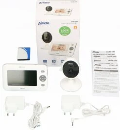 Alecto DVM-140 - Babyfoon Met Camera - Temperatuurweergave - Wit -Pasgeborenen En Jonge Kinderen 1104x1200 3