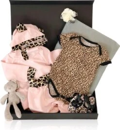 So Cool Baby - Leopard Deluxe - Kraamcadeau Meisje Of Babyshower Cadeau Origineel