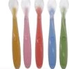 Jumalu Siliconen Babylepels Met Soft Tip -Babylepels - BPA-Vrij - 5 Stuks - Babybestek - Kinderlepel - Kinderbestek - Babylepel - Lepel - Eetlepel