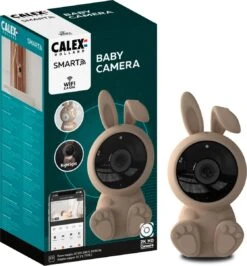 Calex Slimme Babyfoon - Wifi Baby Camera - Geluid En Bewegingsdetectie - 2K