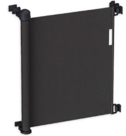 Jokenz® Oprolbaar Traphekje - Veiligheidshekje - Kinderhekje - Hondenhek Voor Binnen - Traphekjes Hond - Zwart