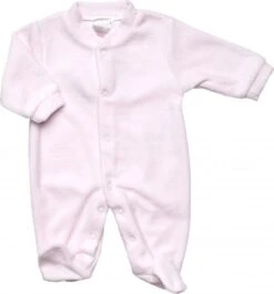 Merkloos Baby Coco - Boxpakje- Fluweel Roze - 0/3mnd - Babykleding