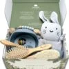 Azapla Baby Gift - Baby Cadeau Box - Baby Borstel - Baby Douche Pakket - Toddler Eating Set