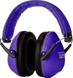 Gehoorbescherming Kind - Gehoorbeschermers Oorkappen Kinderen - 27dB - 3-16 Jaar - Paars - V-Zilla