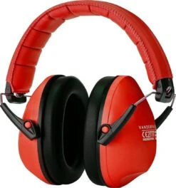 Gehoorbescherming Kind - Gehoorbeschermers Oorkappen Kinderen - 27dB - 3-16 Jaar - Rood - V-Zilla