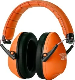 Gehoorbescherming Kind - Gehoorbeschermers Oorkappen Kinderen - 27dB - 3-16 Jaar - Oranje - V-Zilla