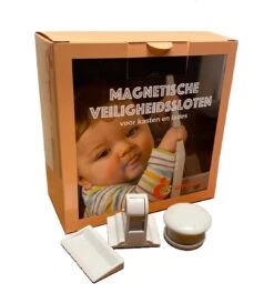 Merkloos Magnetisch Kinderslot - 10 Sloten + 2 Magneetsleutel - Baby Beveiliging - Kast, Deur En Lade Slot – Baby Veiligheid Magneten -Pasgeborenen En Jonge Kinderen 1121x1200 9
