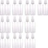 Merkloos 20 Stuks Spuitfles, Klein Navulbaar Draagbare Kunststof Verstuiver, Lege Plastic Parfumverstuiver, Fijne Nevel Doorzichtig Reisverstuiver, Flessen Voor Etherische Oliën, Parfum, Cosmetica (30ml)