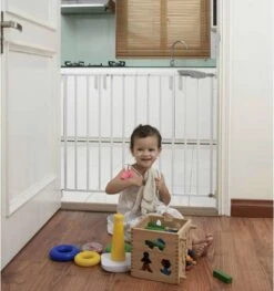 Fenss Oslo Traphekje Metaal - Wit 13 Fenss Oslo Traphekje Metaal - Wit -Pasgeborenen En Jonge Kinderen 1128x1200 1