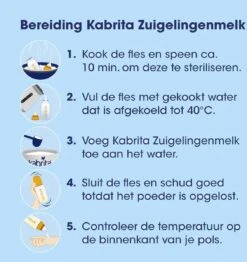 Kabrita 1 Zuigelingenmelk - Zuigelingenvoeding 0-6 Maanden - 400g 17 Kabrita 1 Zuigelingenmelk - Zuigelingenvoeding 0-6 Maanden - 400g -Pasgeborenen En Jonge Kinderen 1130x1200 1