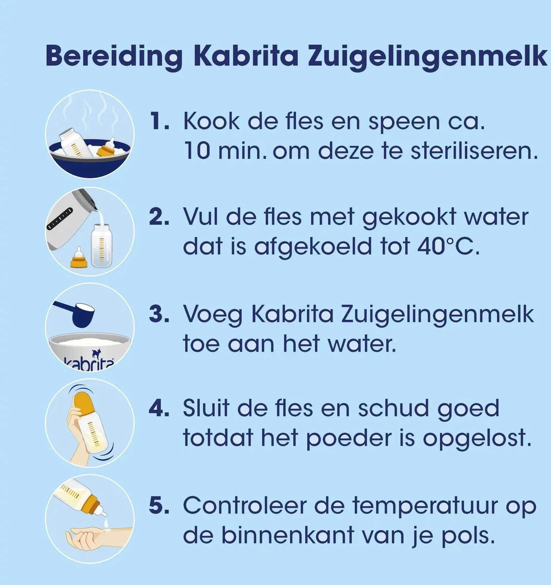 Kabrita 1 Zuigelingenmelk - Zuigelingenvoeding 0-6 Maanden - 400g 9 Kabrita 1 Zuigelingenmelk - Zuigelingenvoeding 0-6 Maanden - 400g - Afbeelding 9
