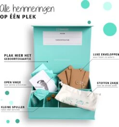 Kraamcadeau Jongen En Meisje - Baby Memory Box – Herinneringsdoos, Babyshower Cadeau - Unisex Geschenkset Mint Groen 16 Kraamcadeau Jongen En Meisje - Baby Memory Box – Herinneringsdoos, Babyshower Cadeau - Unisex Geschenkset Mint Groen -Pasgeborenen En Jonge Kinderen 1131x1200 3