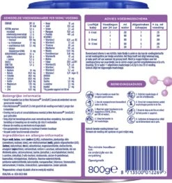 Hero Nutrasense SensiSoft 2 Opvolgmelk 6 Tot 12 Maanden - 3 X 800gram - Met Melkvet - Palmolie Vrij -Pasgeborenen En Jonge Kinderen 1132x1200 4