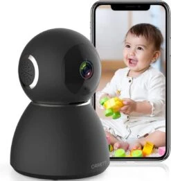 Orretti® X3 Babyfoon – Smartphone WiFi Beveiligingscamera – Geluidsdetectie - Terugspreekfunctie – Huisdier Camera