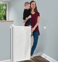 Oprolbaar Traphekje Zwart - Veiligheidshekje Voor Baby - Kinderhekje - Hondenhek - Traprek - Luxe Mesh - Simanti® -Pasgeborenen En Jonge Kinderen 1137x1200 6