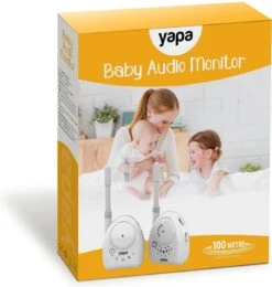 Yapa Electronics® Babyfoon Pro - Premium Audio Babyfoon - Wit -Pasgeborenen En Jonge Kinderen 1142x1200 6