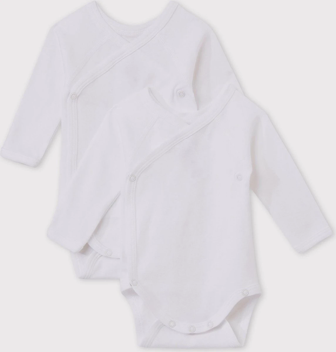 Petit Bateau Set Van Babyrompertjes Pasgeborene Met Lange Mouwen Unisex Rompertje - Maat 56 11 Petit Bateau Set Van Babyrompertjes Pasgeborene Met Lange Mouwen Unisex Rompertje - Maat 56 - Afbeelding 11
