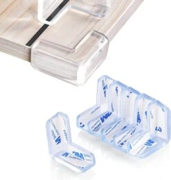 Merkloos Hoekbeschermers 8 Stuks - 3M - Tafelhoek Beschermers - Beschermhoeken - Zelfklevende Tafelhoek Beschermers - Transparant -