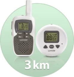 Luvion Icon Long Range - PMR Babyfoon - 3km Bereik