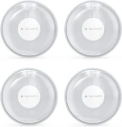 Navaris Opvangbekers Voor Borstmelk X4 - Siliconen En Polypropyleen Opvangbekers Voor Borstvoeding - Opvangen En Bewaren Van Moedermelk -Pasgeborenen En Jonge Kinderen 1153x1200